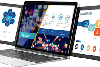 design a great and modern powerpoint presentations