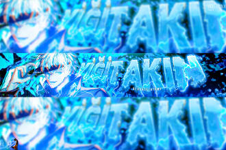 design anime banner for your youtube channel