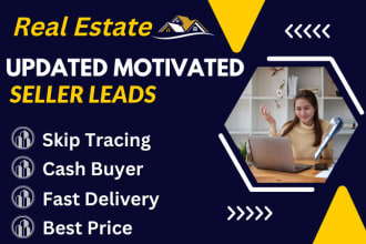 do homeowners, motivated seller, cash buyer for real estate with skip tracing