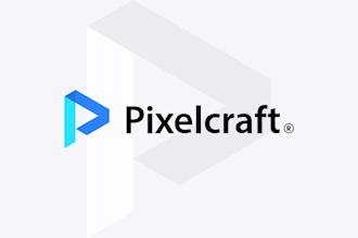 create startup, tech, and app logo design