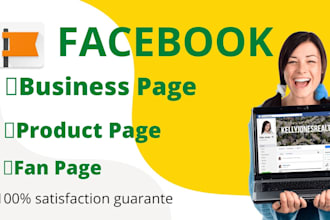 create and optimize your facebook page and shop