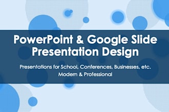 redesign your powerpoint or google slides presentation