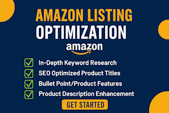 write engaging amazon listing optimization and SEO product description