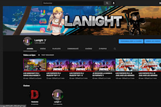 do professionnal youtube banner