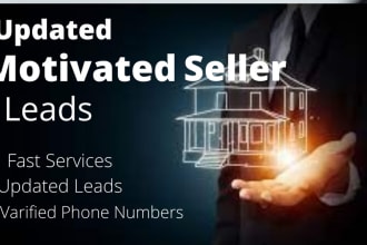 provide real estate motivated seller leads with skip tracing