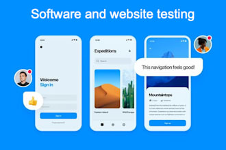 review your website, app for bugs