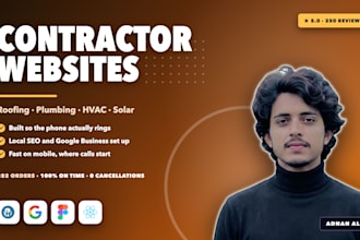 build a contractor or home service website that gets you more calls