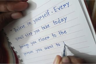 make handwritten letters notes and documents