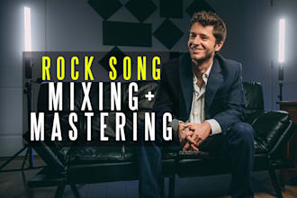 professionally mix and master your rock song