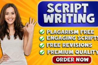 be your hindi script writer for your youtube channel