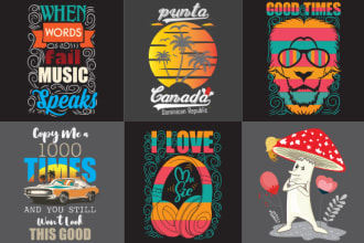 do minimal vintage trendy artwork tshirt design