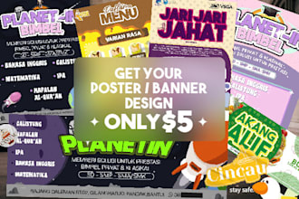 design digital advertising posters and ads banners