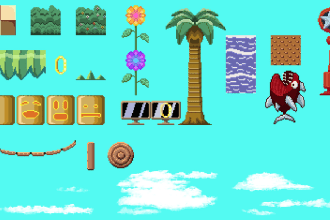 create pixel art character, sprite, tile, game asset