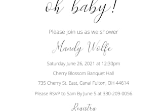 create an invitation for any event or party