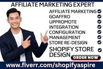 design shopify affiliate marketing store shopify affiliate marketing website