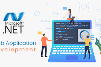 develop your aspdotnet or core web appication and web API