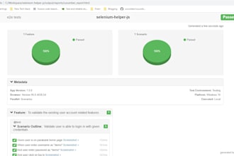 automate your app using selenium with javascript