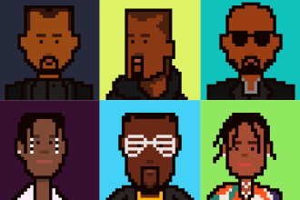 create nft crypto punk or pixel art