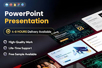 edit, update, redesign, enhance, improve your powerpoint presentation