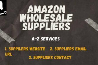 find list of amazon fba wholesale suppliers, amazon VA