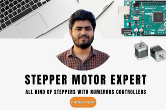 develop code for you to control stepper motors