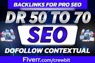 do high DR 50 to 70 dofollow backlinks