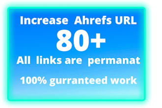 increase url rating ahrefs ur 80 plus