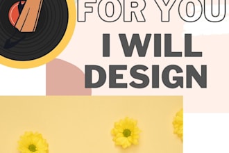 design poster according to your requirements