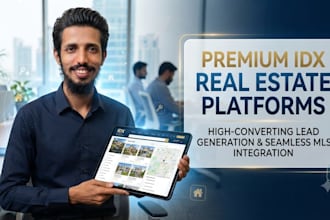 build a premium idx integrated real estate sales platform