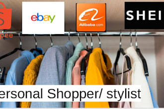 be your personal online shopper according to your needs