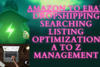 do amazon to ebay dropshipping top listings