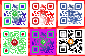 make a unique qr code with a logo in 6 hours,qr code maker