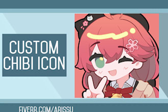 draw you a chibi icon