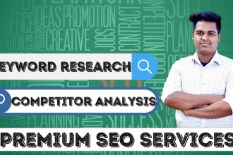 do amazing SEO keyword research for you
