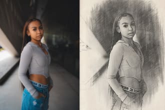 draw realistic pencil portraits