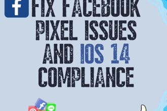 fix facebook pixel issues and ios 14 compliance