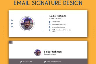 create clickable html email signature for outlook, gmail
