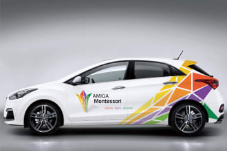 make awesome car wrap design, van wrap, truck wrap design