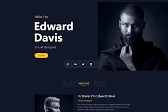 website home with tailwind css