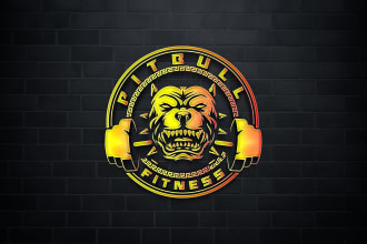 design gym, fitness, sports and health logo