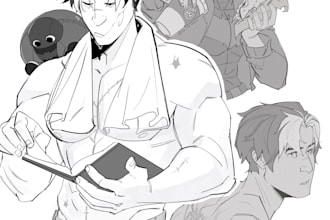 draw a polished character sketch