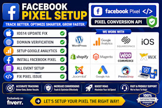 fix your facebook pixel any issue and domain issue for ios 14 update