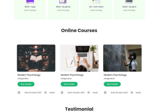 create your website using HTML, CSS, javascript and PHP, sql
