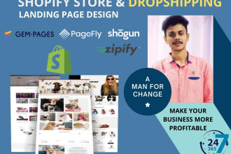 create branded dropshipping shopify website and verified gmc