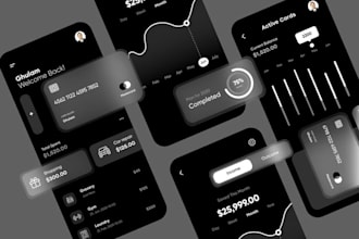 design modern mobile app ui ux design wireframes mockups