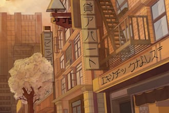 illustrations of aesthetic backgrounds and more