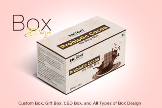 do box packaging design, custom gift box, mailer, 3d mockup