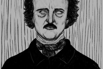 draw a spooky portrait for you
