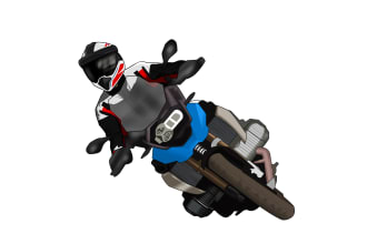 do a custom art of a motorcycle