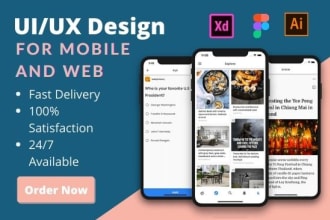 creative UI UX prototypes wireframes and mockups design in less time